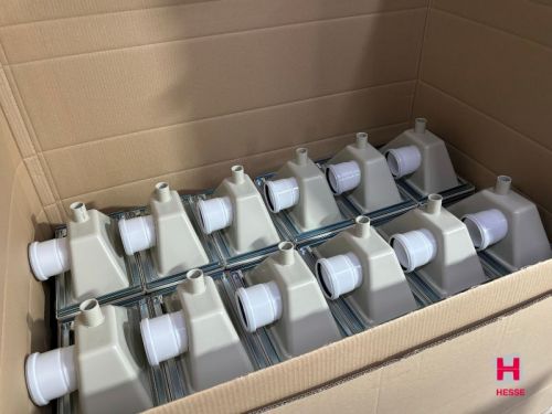 Thermogeformte und montierte Baugruppe