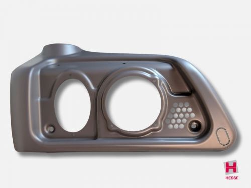 Graue Kunststoffverkleidung nach Maß