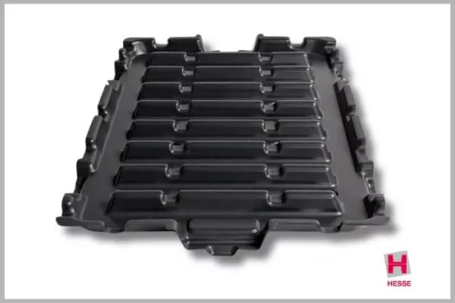 Tiefgezogener Ladungsträger aus Kunststoff Tray